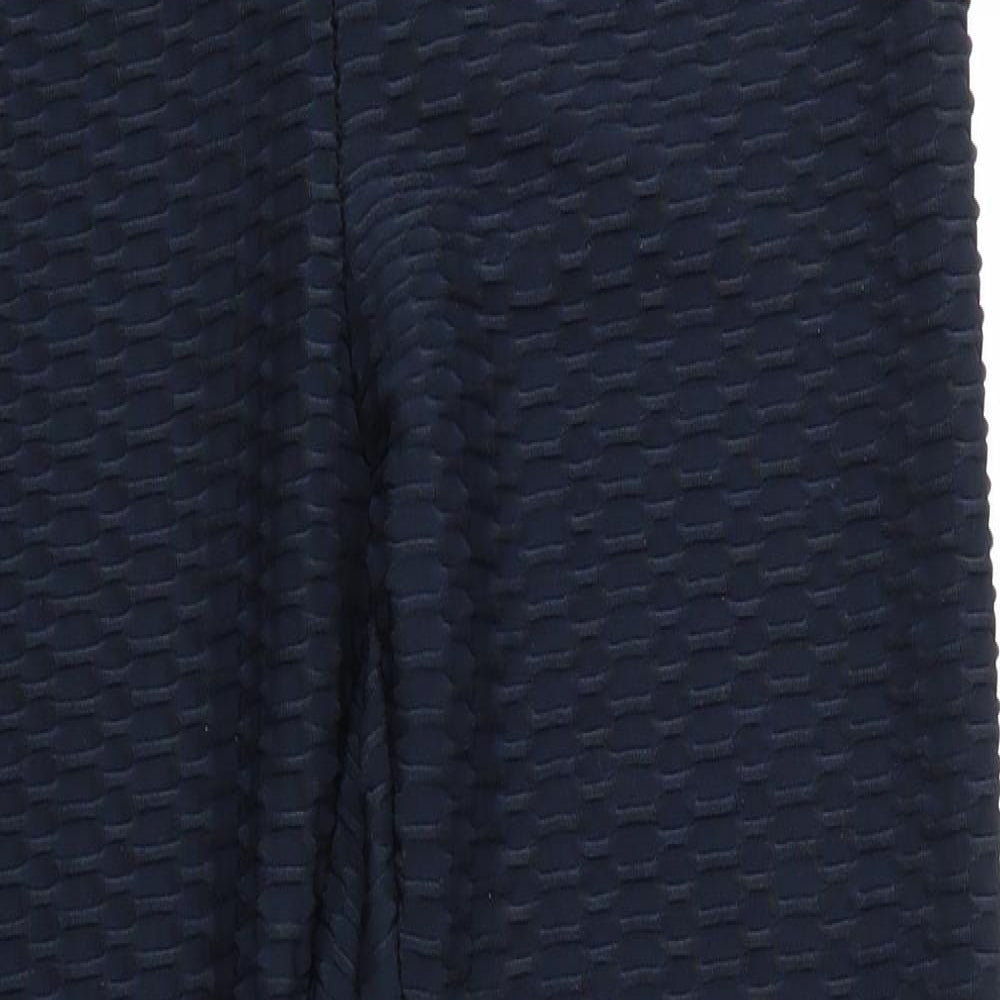 Preworn Womens Blue   Dress Pants Trousers Size L L25 in