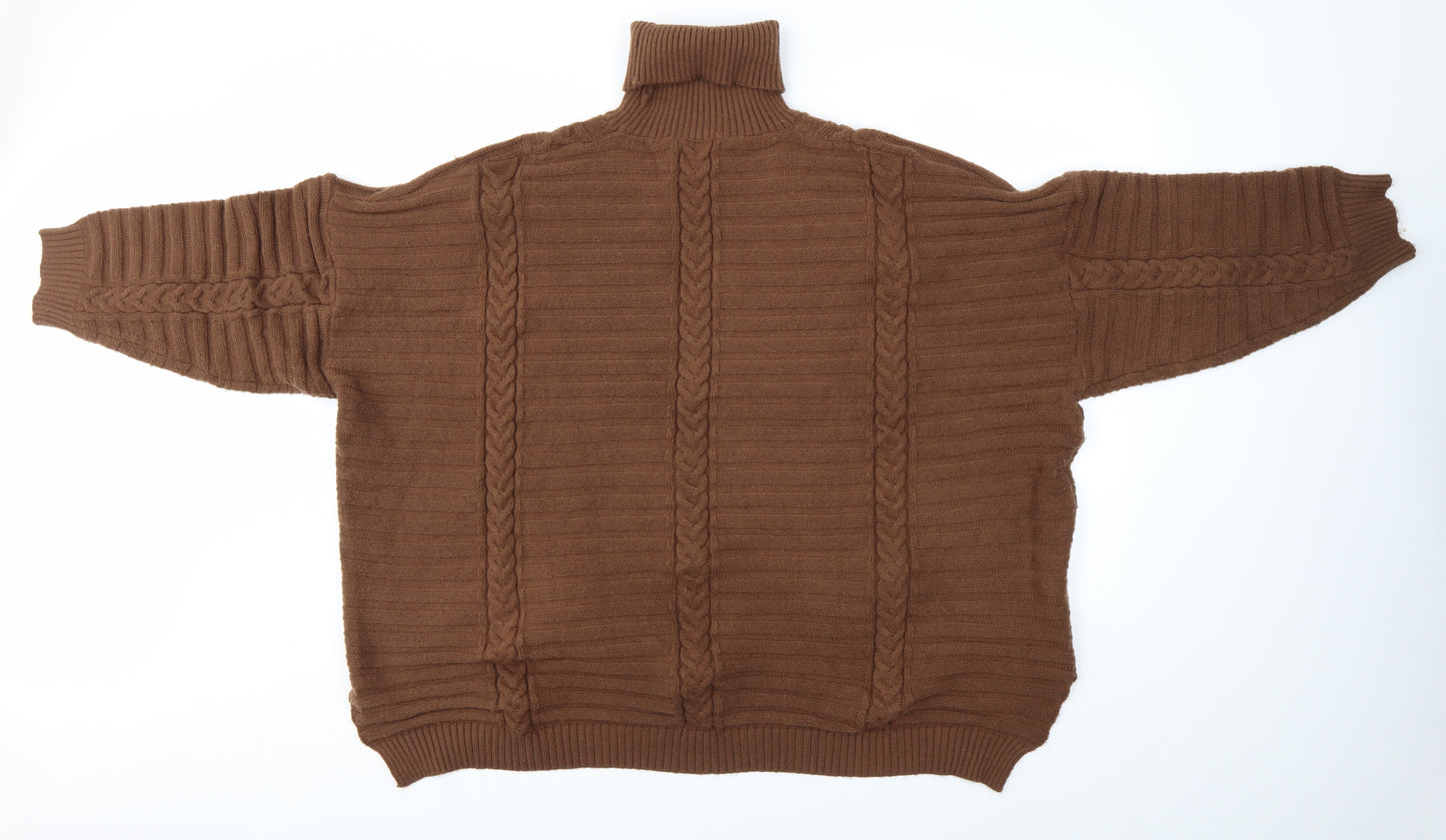 Preworn Womens Brown   Pullover Jumper Size 2XL