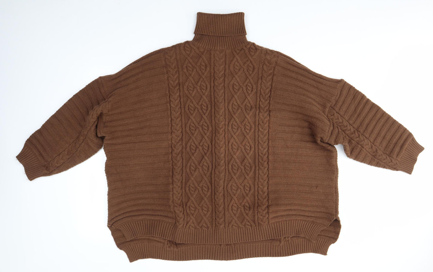 Preworn Womens Brown   Pullover Jumper Size 2XL