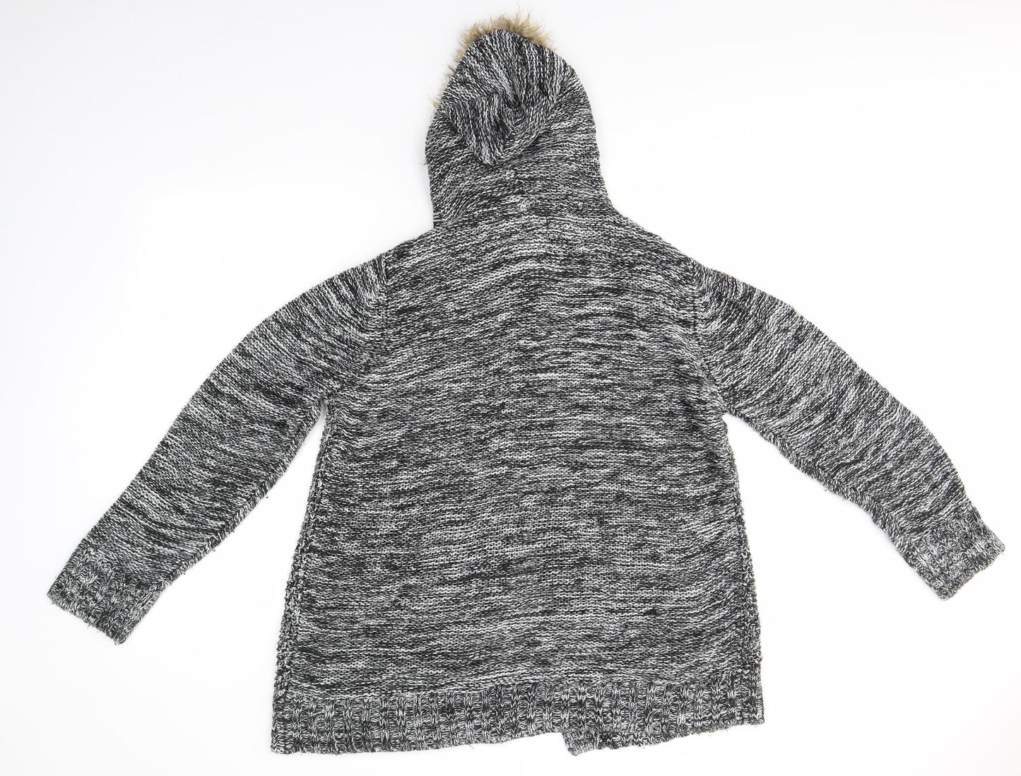 Be You Womens Grey   Cardigan Jumper Size 16
