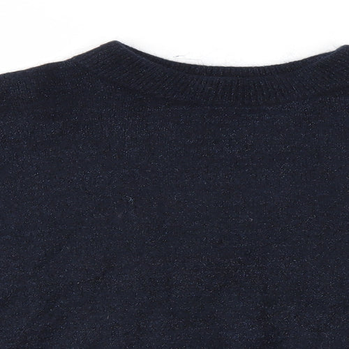 H&M Womens Blue   Pullover Jumper Size M