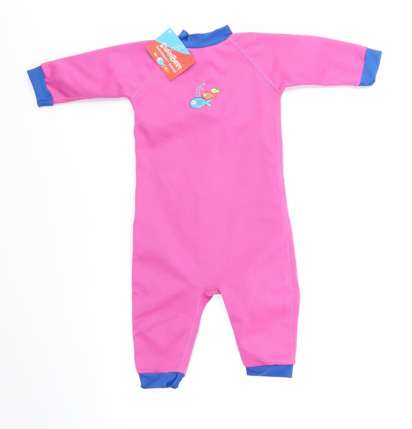 SWIMBEST Baby Pink   Rain Coat Snowsuit Size 12-18 Months  - Wetsuit