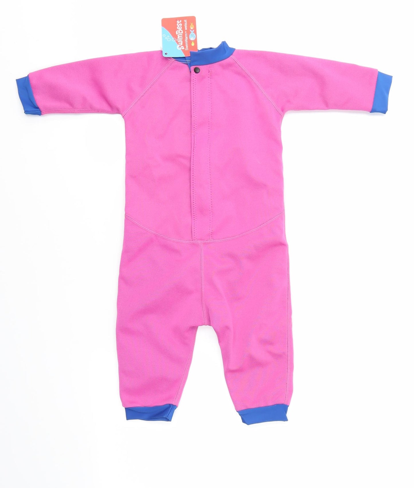 SWIMBEST Baby Pink   Rain Coat Snowsuit Size 12-18 Months  - Wetsuit