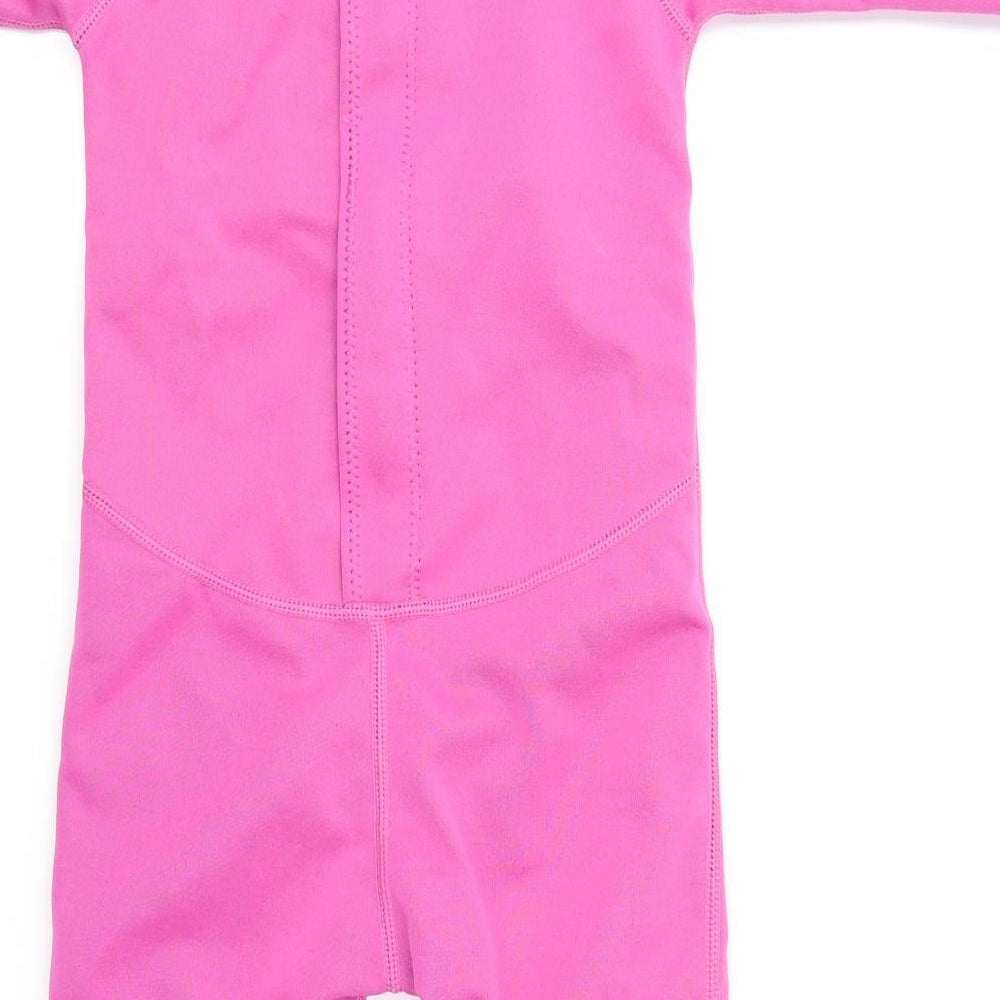 SWIMBEST Baby Pink   Rain Coat Snowsuit Size 12-18 Months  - Wetsuit