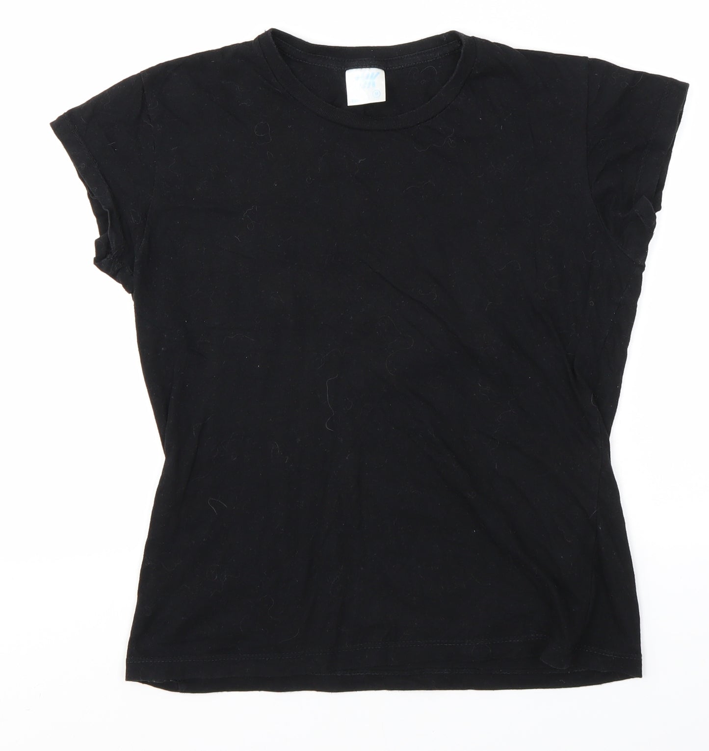 JHK Womens Black   Basic T-Shirt Size M  - MANFRED'S SOUL CAFE