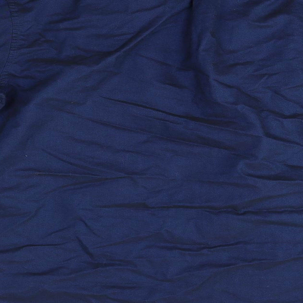 M&S Mens Blue    Dress Shirt Size 16.5