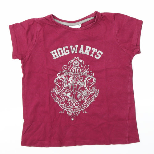Dragon Ball Z Girls Pink   Basic T-Shirt Size 7-8 Years  - Hogwarts