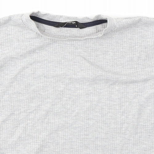 George Girls Grey   Basic Blouse Size 6-7 Years