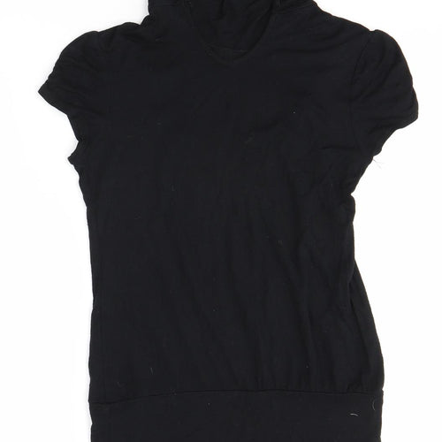 Dorothy Perkins Womens Black   Basic Blouse Size 6