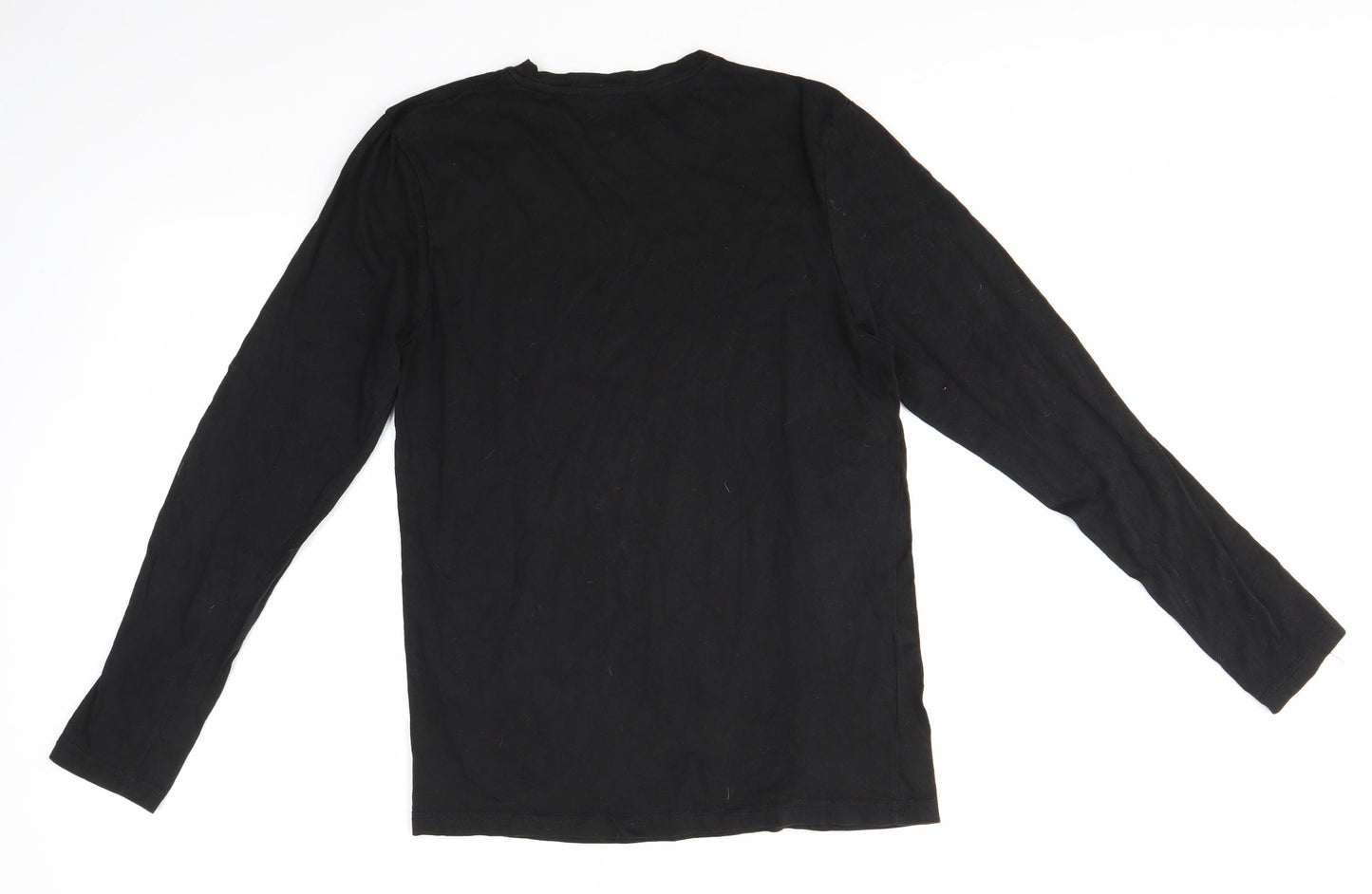 Boohoo Mens Black    T-Shirt Size L