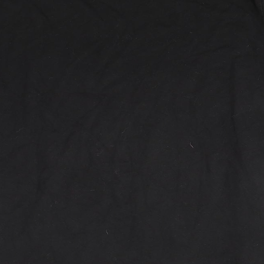 Boohoo Mens Black    T-Shirt Size L