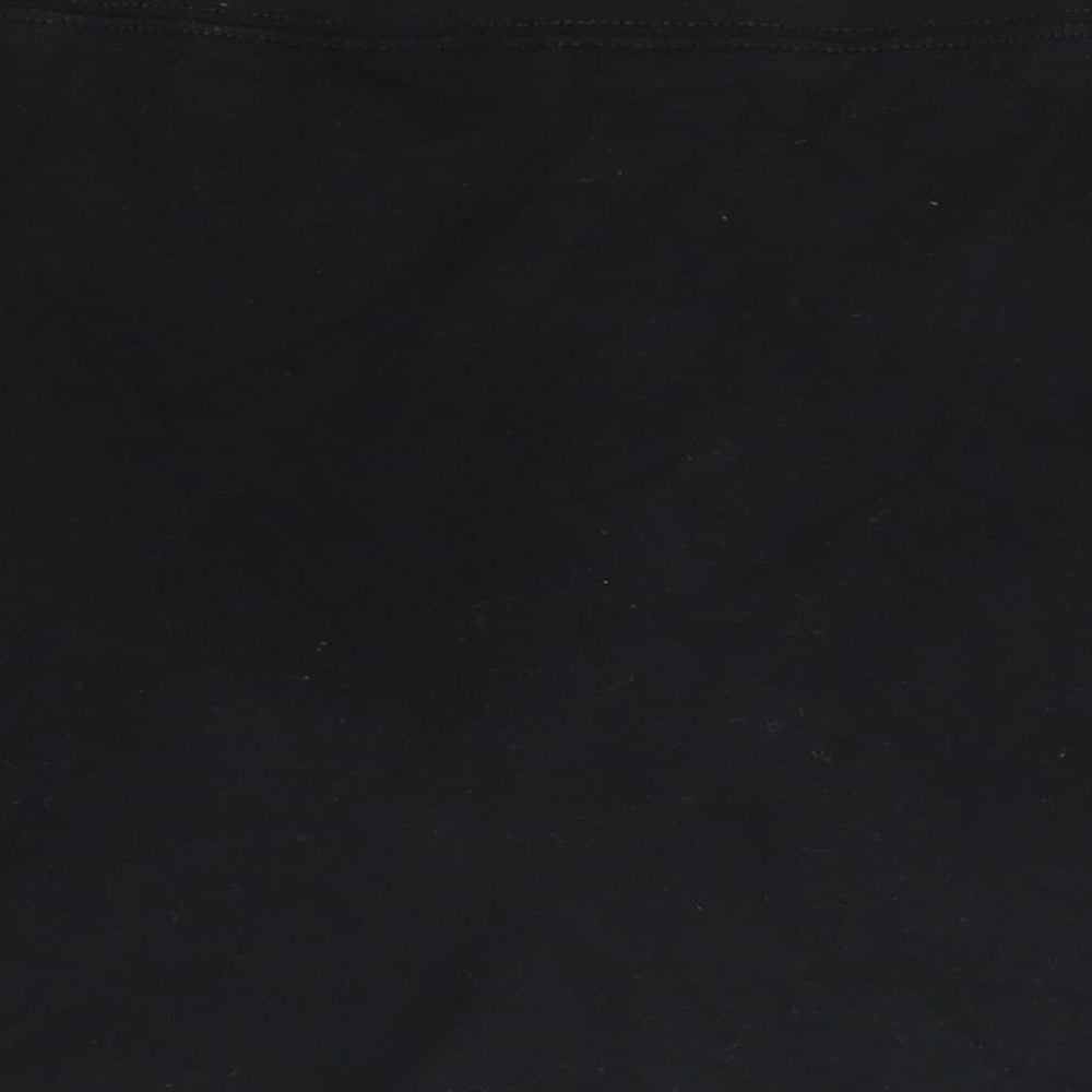 George Girls Black   A-Line Skirt Size 8-9 Years - SCHOOLWEAR