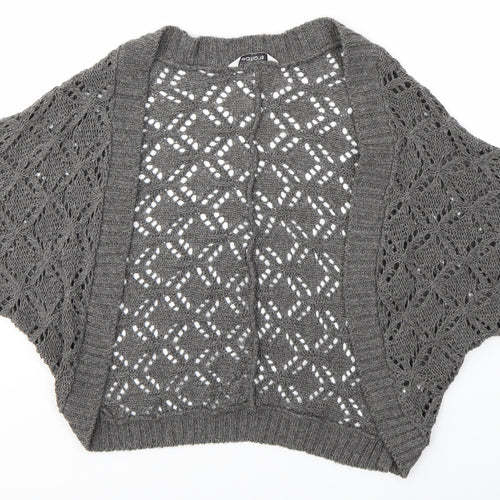 Editions Womens Grey   Cardigan Jumper Size L