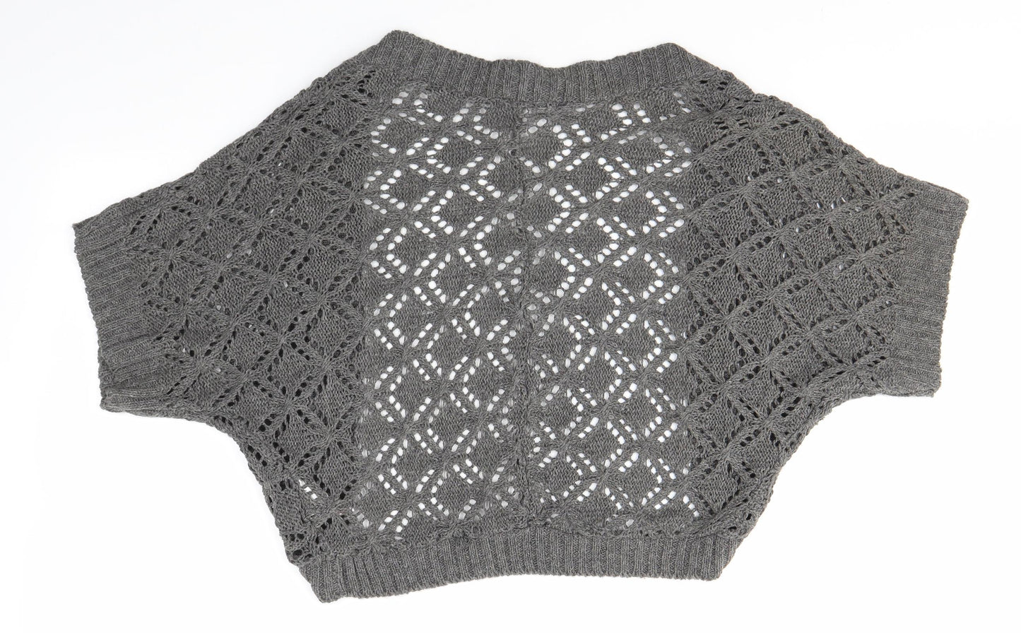 Editions Womens Grey   Cardigan Jumper Size L