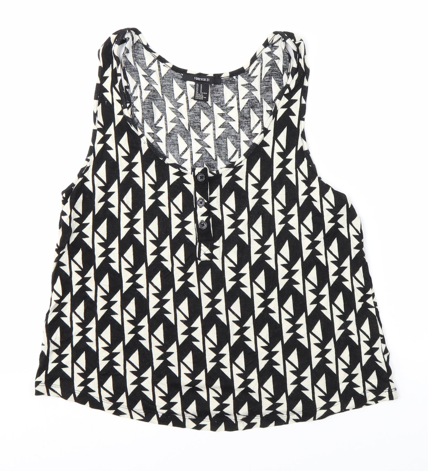 FOREVER 21 Womens Multicoloured   Basic Tank Size M