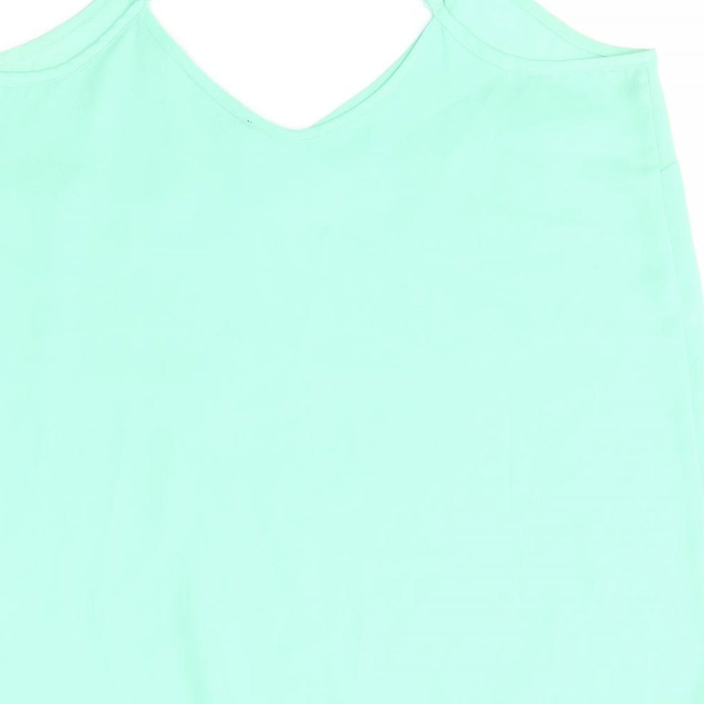 Primark Womens Green   Camisole Blouse Size 10
