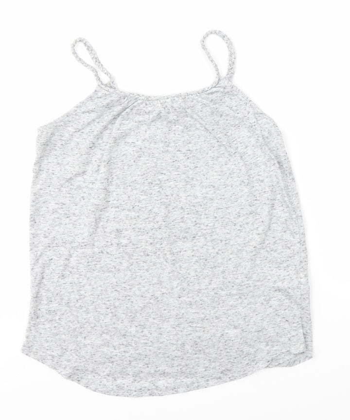 New Look Womens Grey   Camisole Blouse Size 6