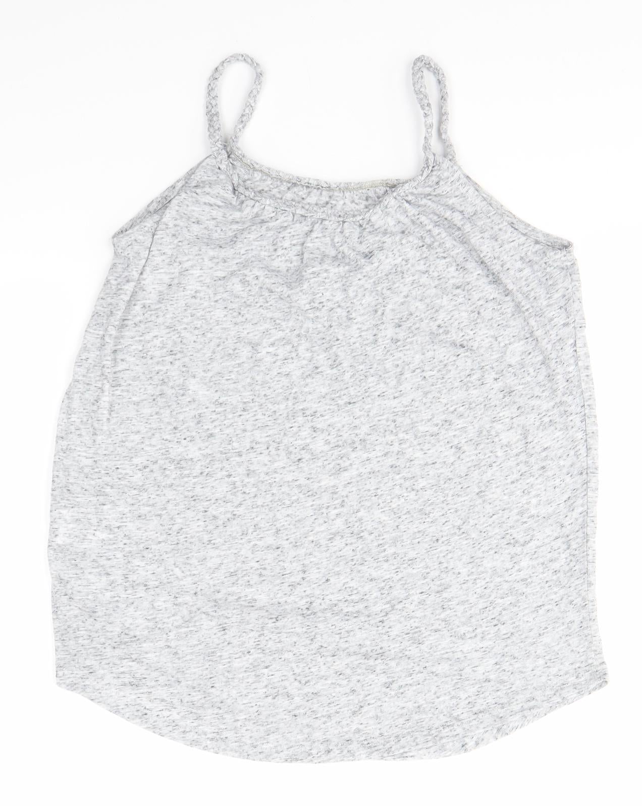 New Look Womens Grey   Camisole Blouse Size 6