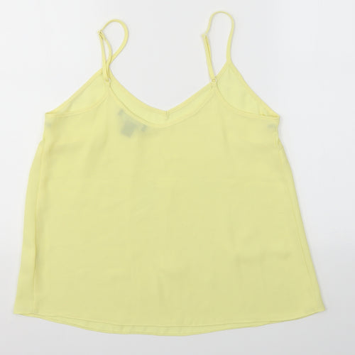 Primark Womens Yellow   Camisole Blouse Size 10