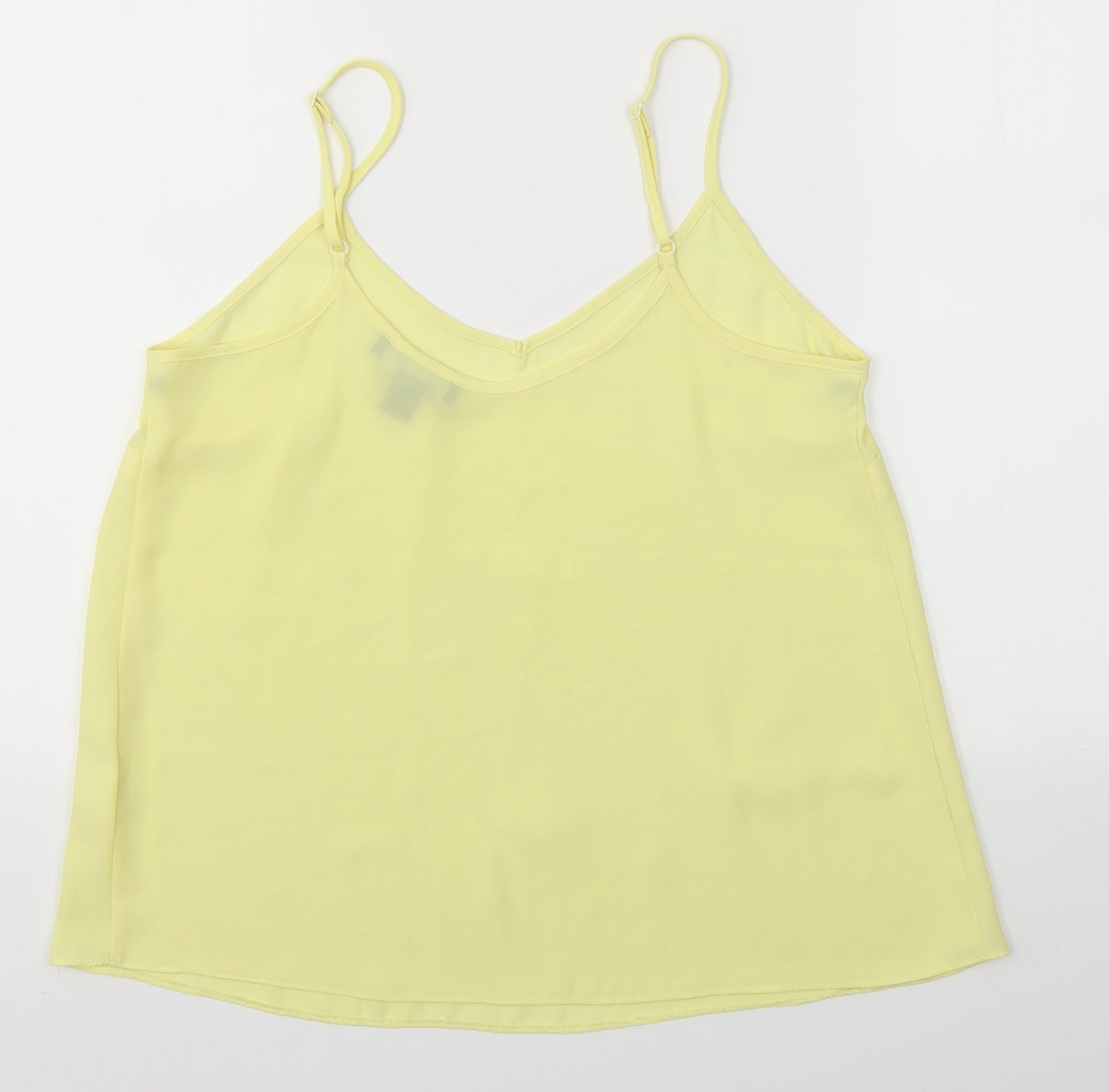 Primark Womens Yellow   Camisole Blouse Size 10