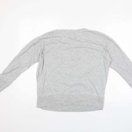 M&S Womens Grey   Top Pyjama Top Size 10