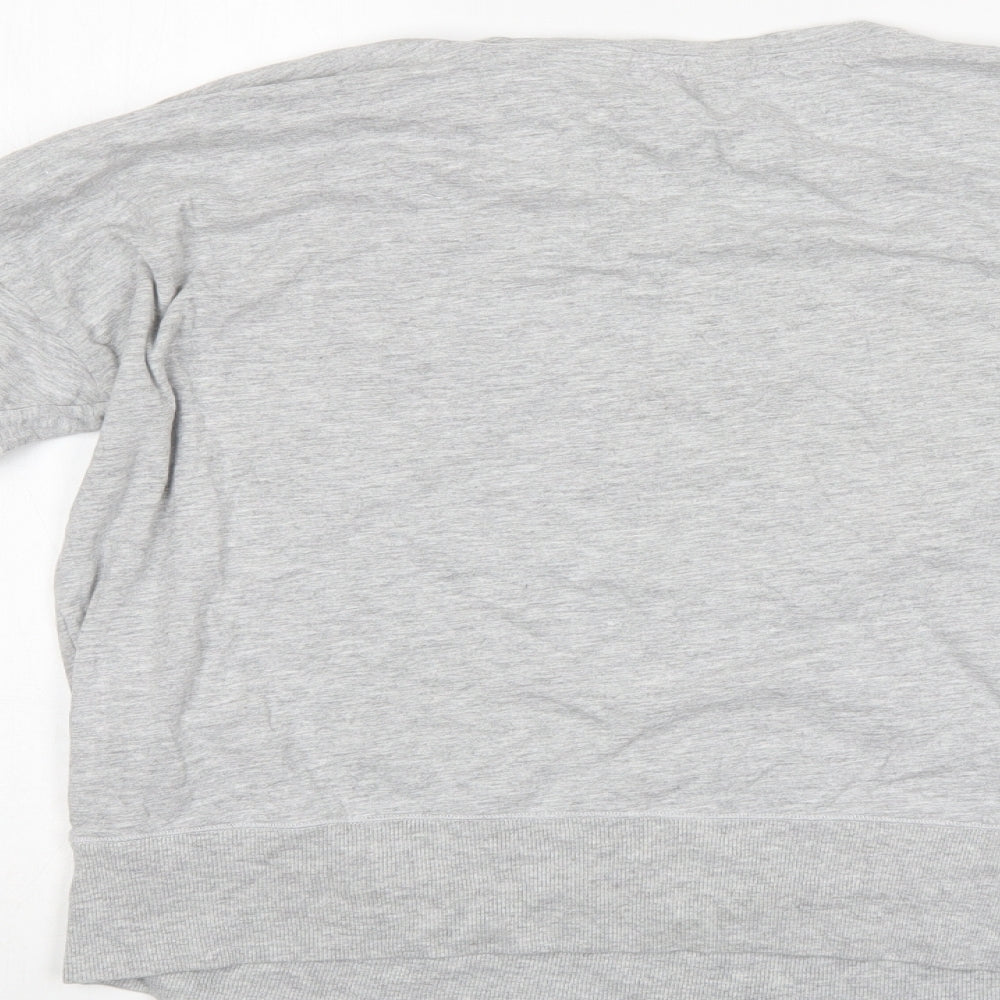 M&S Womens Grey   Top Pyjama Top Size 10