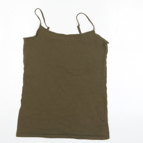 Dunnes Womens Green   Vest Jumper Size L