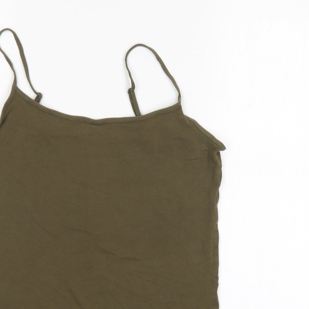 Dunnes Womens Green   Vest Jumper Size L