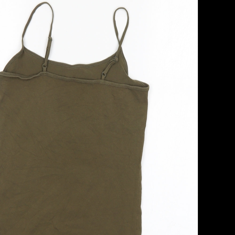 Dunnes Womens Green   Vest Jumper Size L