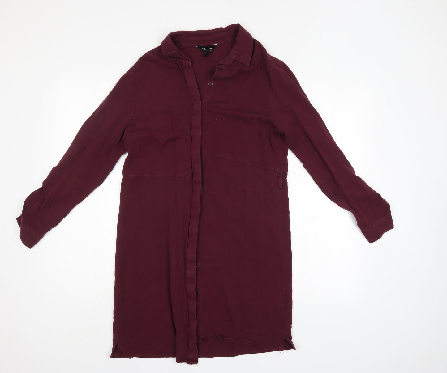 New Look Womens Purple   Shirt Dress  Size 12