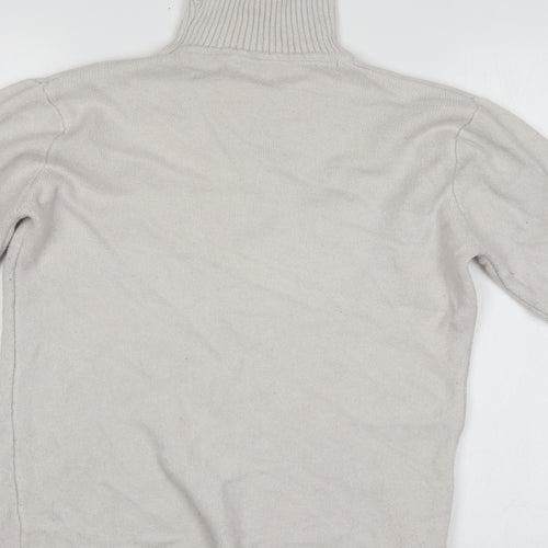 silver swan Womens Ivory Argyle/Diamond  Pullover Jumper Size L