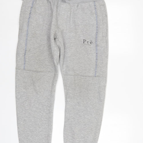 Pre London Womens Grey   Sweatpants Trousers Size M L28 in