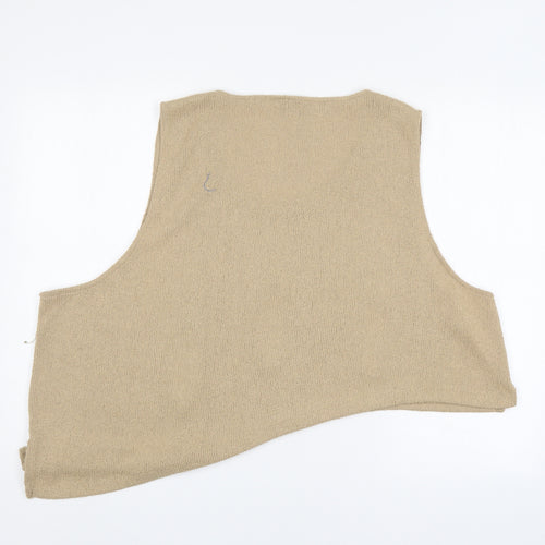 Classics Womens Beige   Jersey Tank Size S