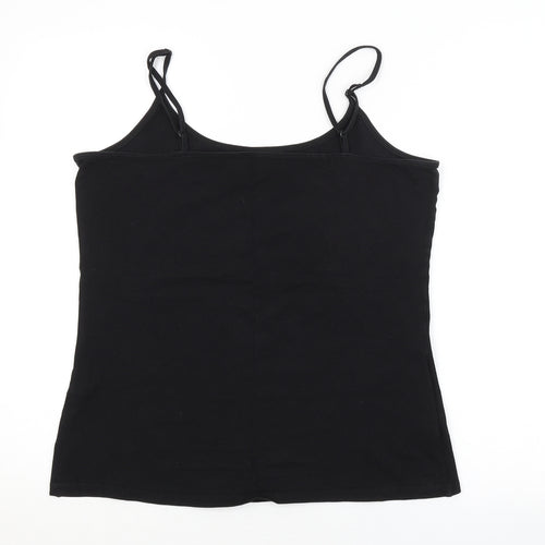 Papaya Womens Black   Basic Tank Size 18