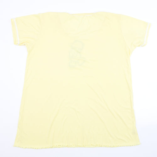 SSSHHH Womens Yellow   Top Pyjama Top