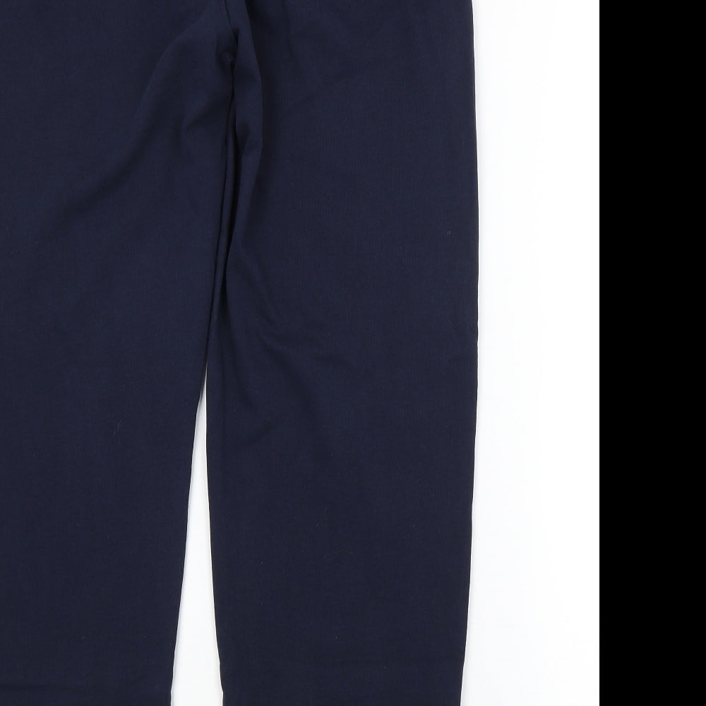 Cotton Traders Mens Blue Camouflage  Sweatpants Trousers Size L L27 in