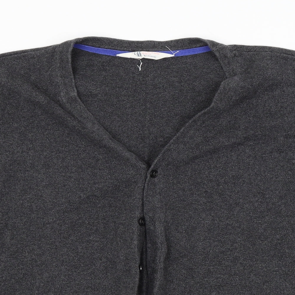 H&M Boys Grey   Cardigan Jumper Size 12-13 Years