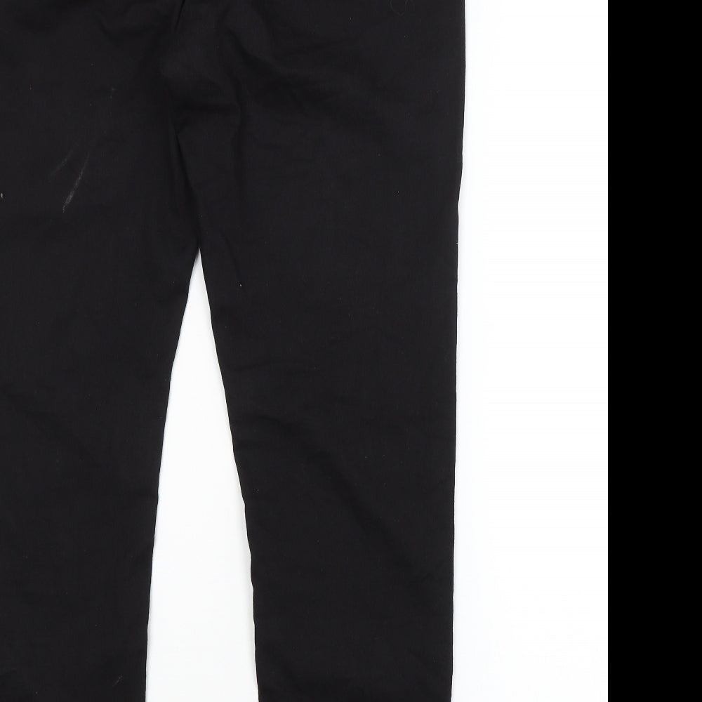 M&S Womens Black   Straight Jeans Size 18 L29 in