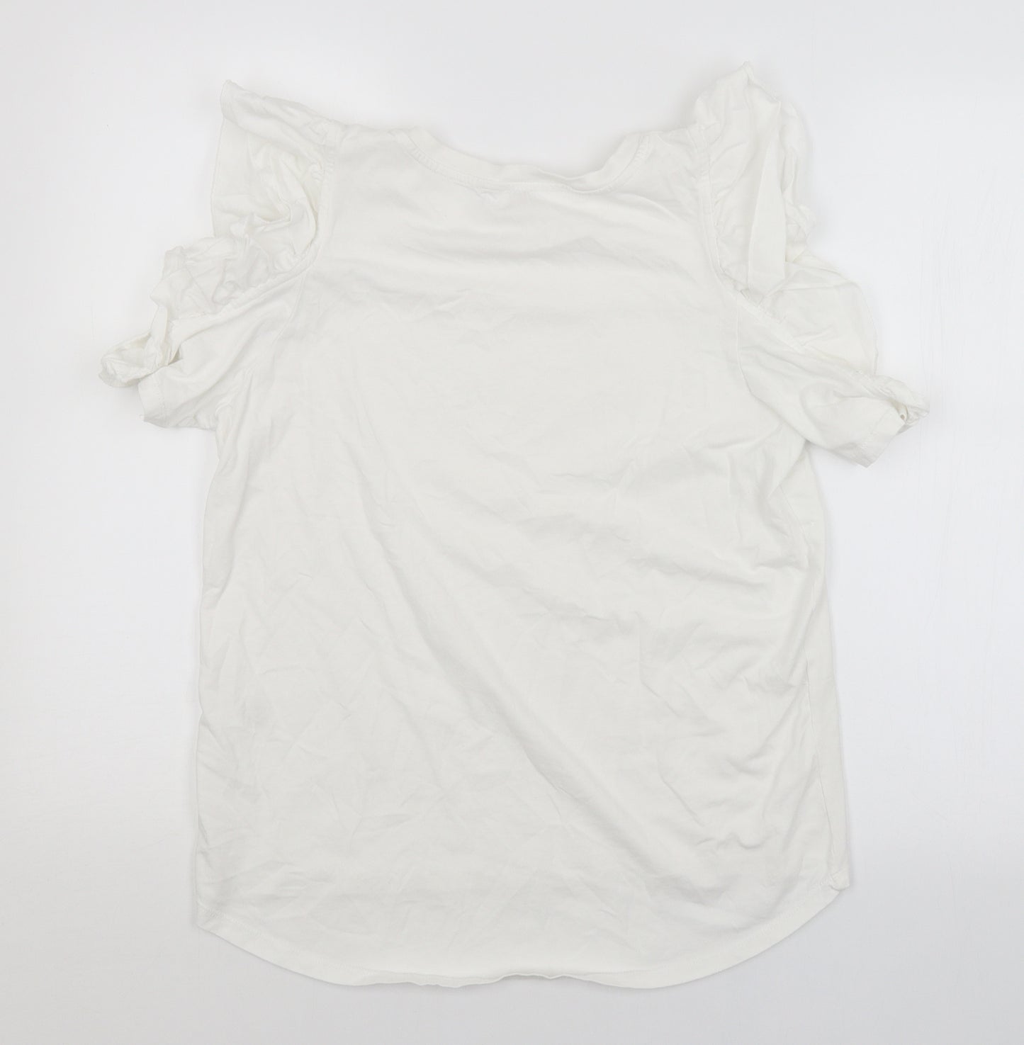 River Island Womens White   Basic Blouse Size 14