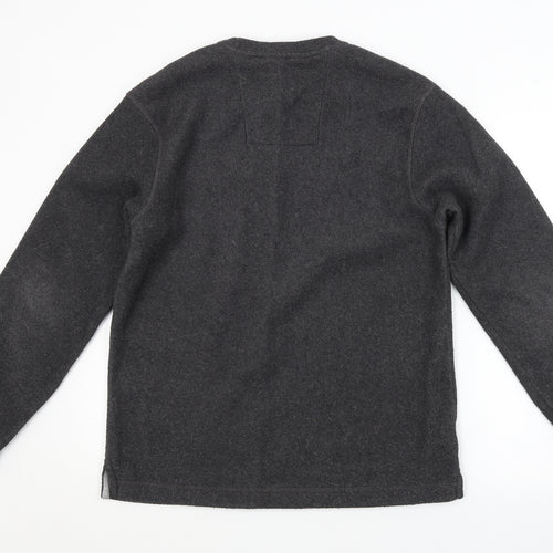 Easy Mens Grey   Pullover Jumper Size S
