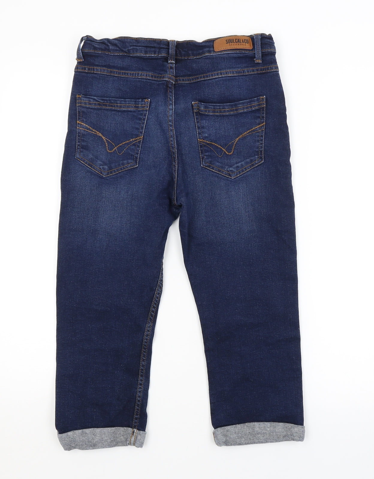 SoulCal&Co Womens Blue   Cropped Jeans Size 10 L20 in