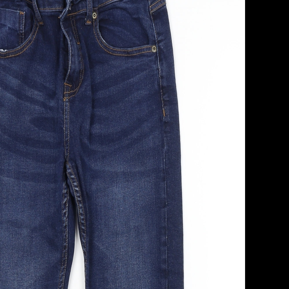 SoulCal&Co Womens Blue   Cropped Jeans Size 10 L20 in