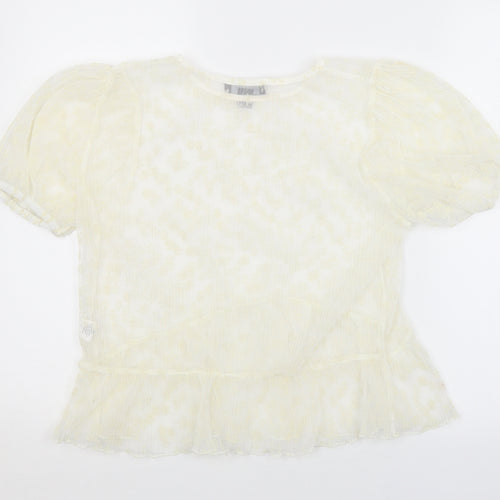 Primark Womens White   Basic Blouse Size 10