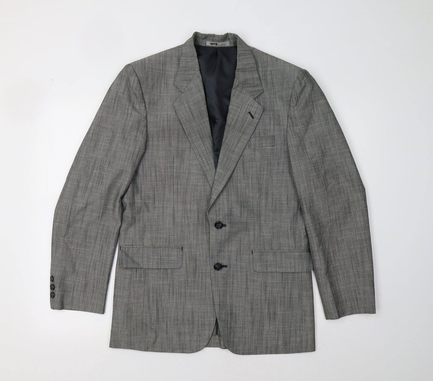 Jive Womens Grey   Jacket Blazer Size M