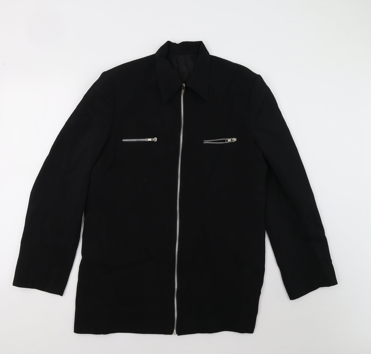 Field & Stream Womens Black   Overcoat Blazer Size M