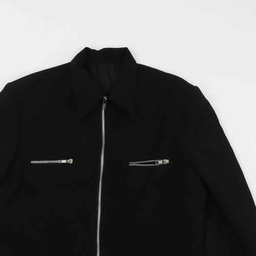 Field & Stream Womens Black   Overcoat Blazer Size M