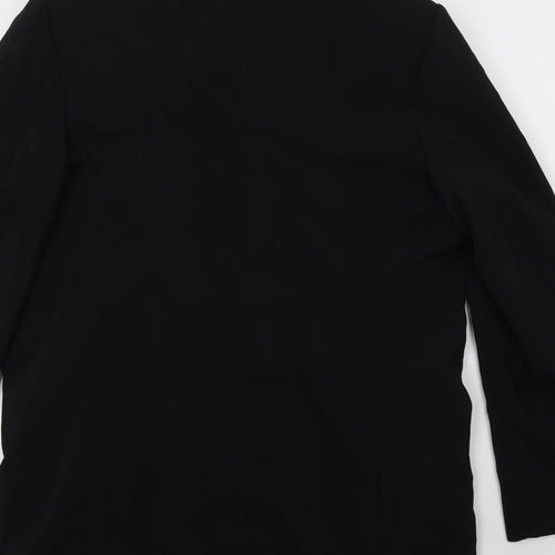 Field & Stream Womens Black   Overcoat Blazer Size M