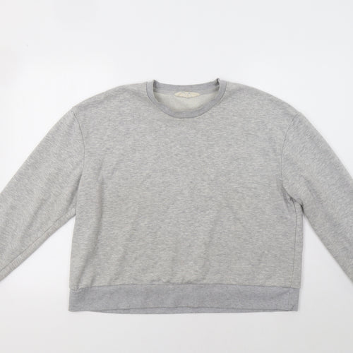 Primark Womens Grey   Pullover Sweatshirt Size M