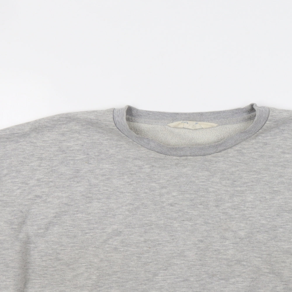 Primark Womens Grey   Pullover Sweatshirt Size M