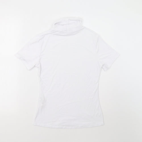 Boohoo Womens White   Basic Blouse Size 14